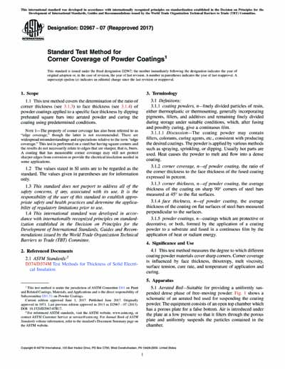 ASTM D2967-07(2017) - Standard Test Method for Corner Coverage of ...