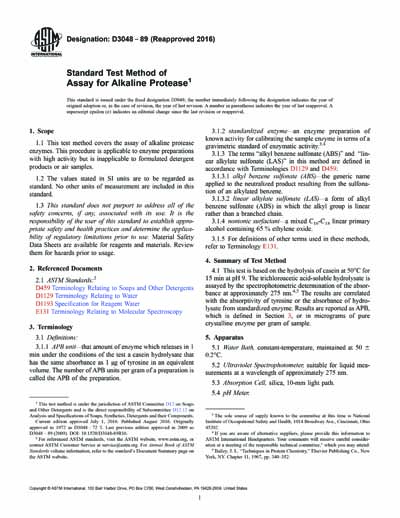 Standards PDF Cover Page
