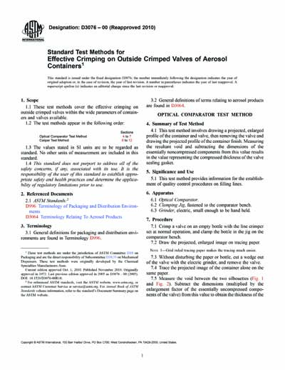 Standards PDF Cover Page