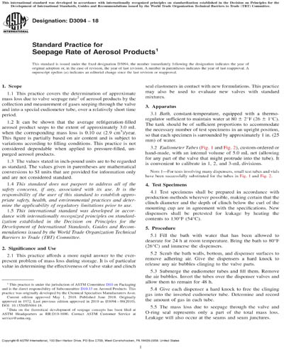 Standards PDF Cover Page