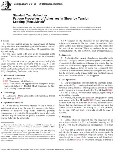 Standards PDF Cover Page