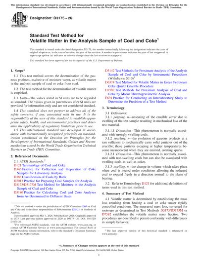 Standards PDF Cover Page