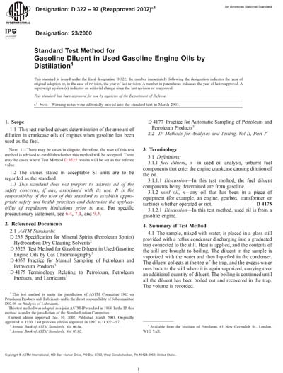 Standards PDF Cover Page