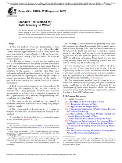 Standards PDF Cover Page