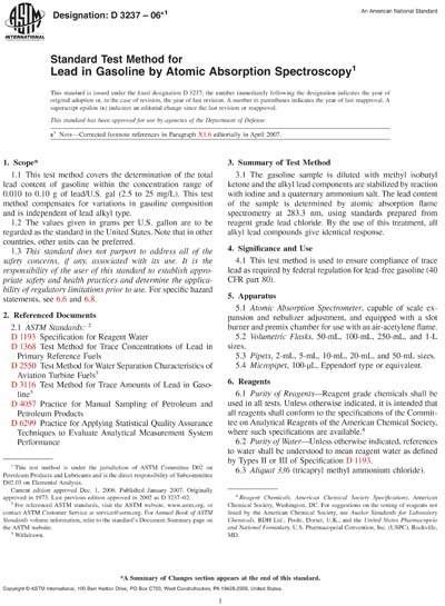 Standards PDF Cover Page