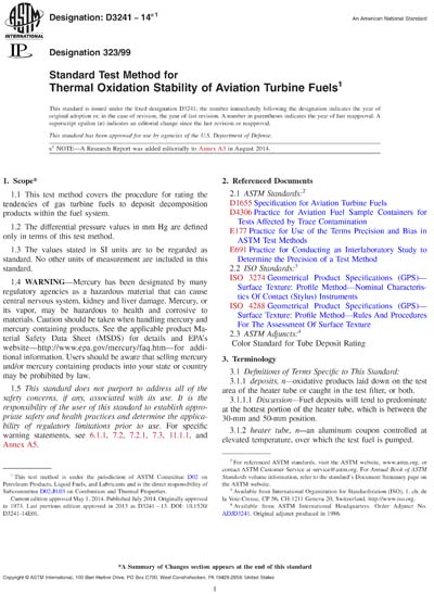 Standards PDF Cover Page