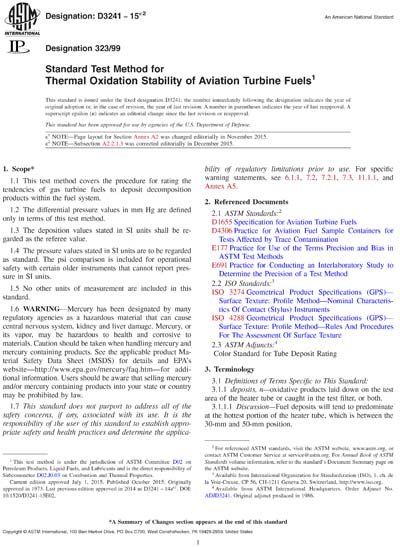 Standards PDF Cover Page
