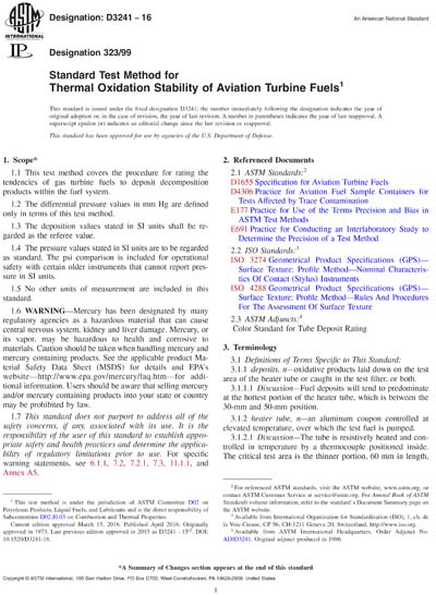 Standards PDF Cover Page