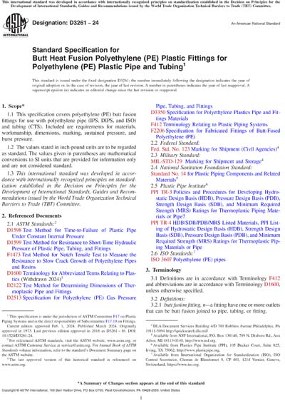 Standards PDF Cover Page