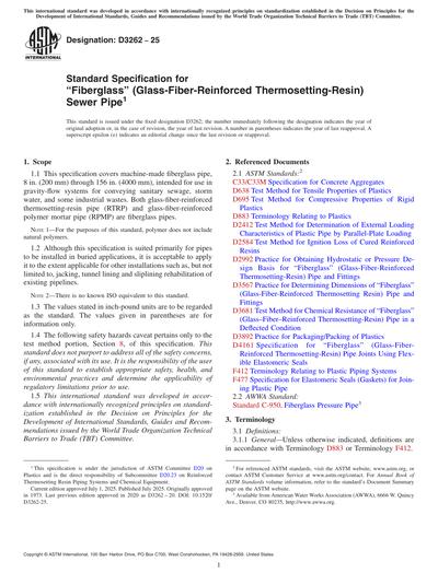 Standards PDF Cover Page