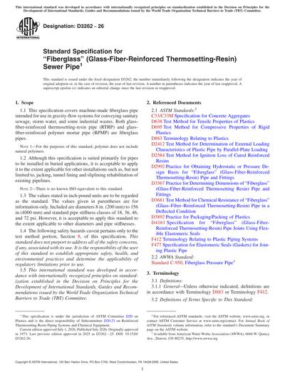 Standards PDF Cover Page