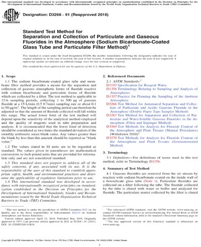 Standards PDF Cover Page
