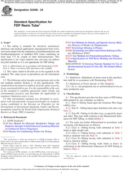 Standards PDF Cover Page