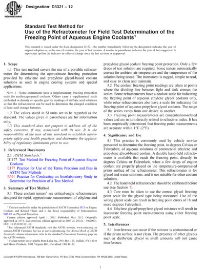 Standards PDF Cover Page