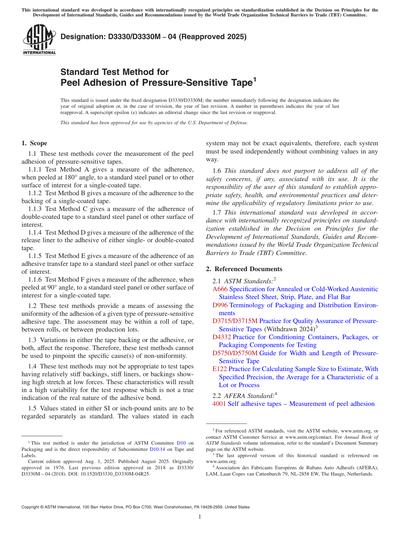 Standards PDF Cover Page