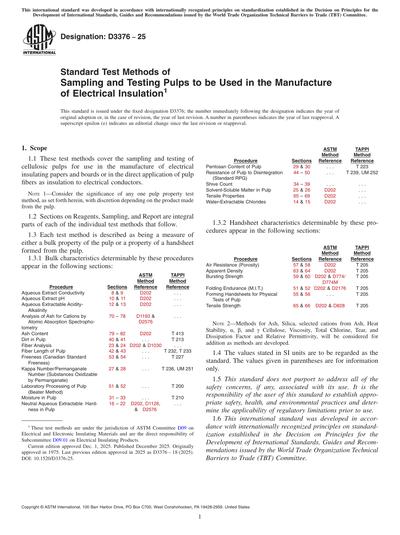 Standards PDF Cover Page