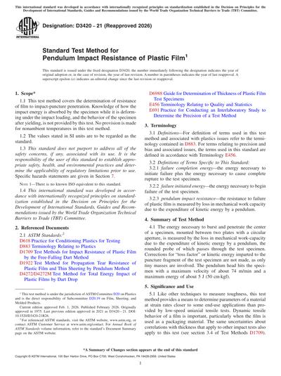 Standards PDF Cover Page