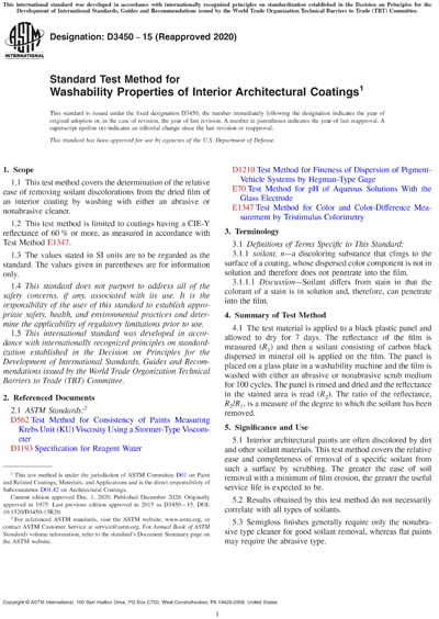 Standards PDF Cover Page