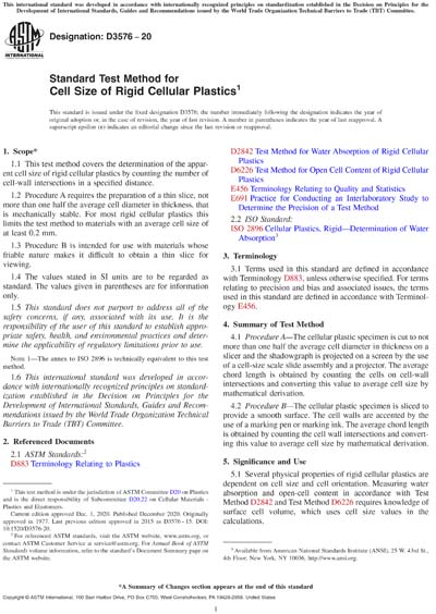 Standards PDF Cover Page