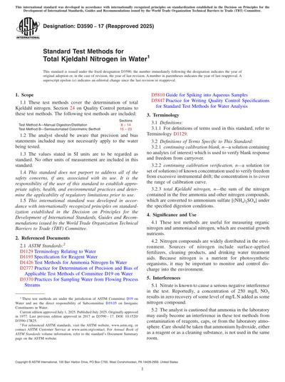 Standards PDF Cover Page