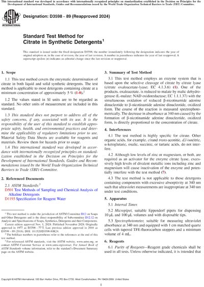 Standards PDF Cover Page