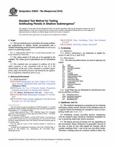 Standards PDF Cover Page