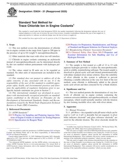 Standards PDF Cover Page