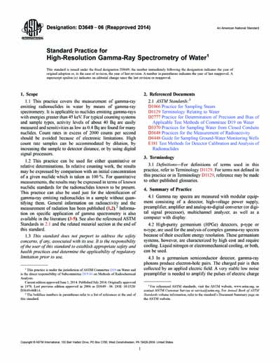 Standards PDF Cover Page