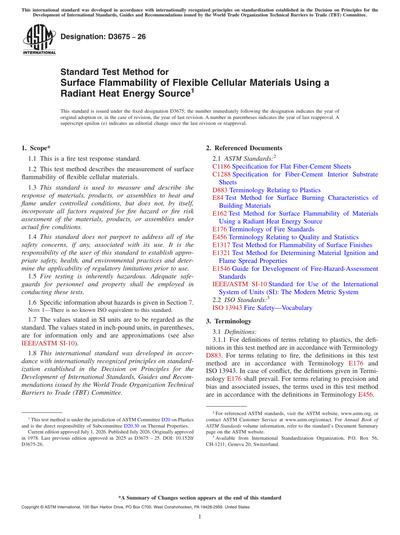 Standards PDF Cover Page