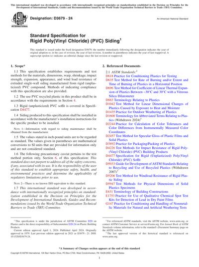 Standards PDF Cover Page
