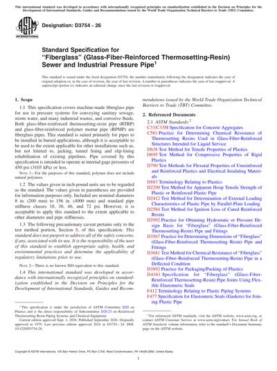 Standards PDF Cover Page