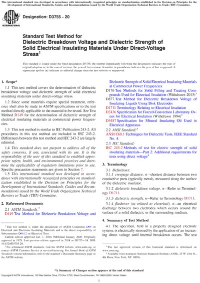 Standards PDF Cover Page
