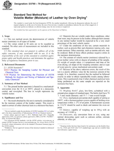 Standards PDF Cover Page