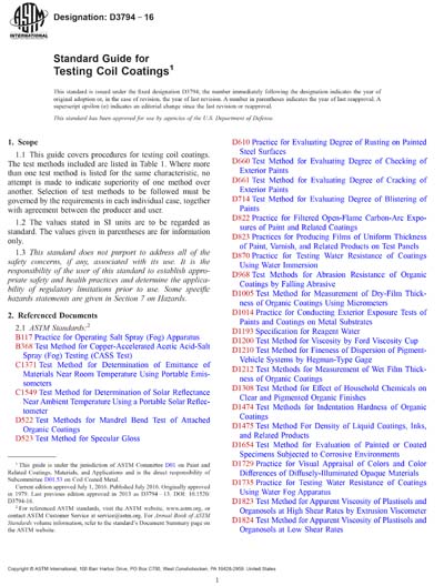 Standards PDF Cover Page