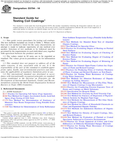 Standards PDF Cover Page
