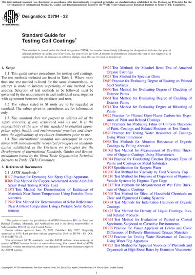 Standards PDF Cover Page