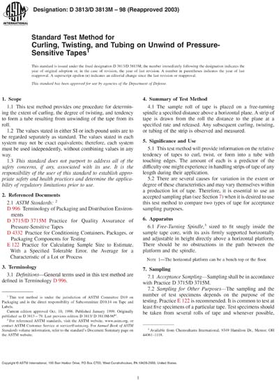 Standards PDF Cover Page