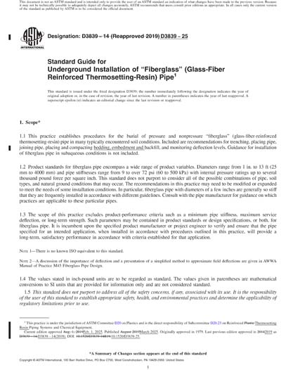 Standards PDF Cover Page