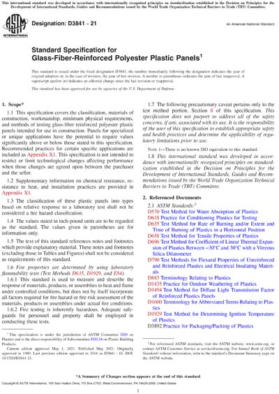 Standards PDF Cover Page