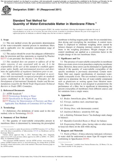 Standards PDF Cover Page