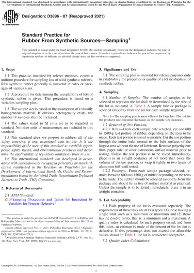Standards PDF Cover Page