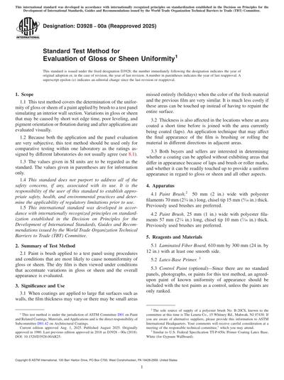 Standards PDF Cover Page