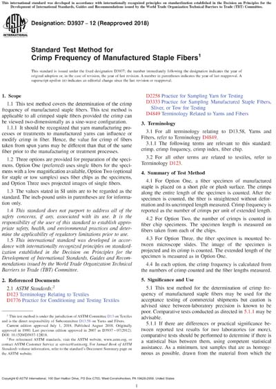 Standards PDF Cover Page