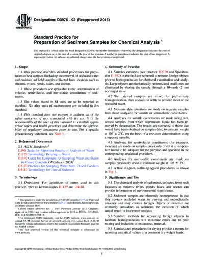 Standards PDF Cover Page