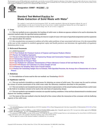 Standards PDF Cover Page