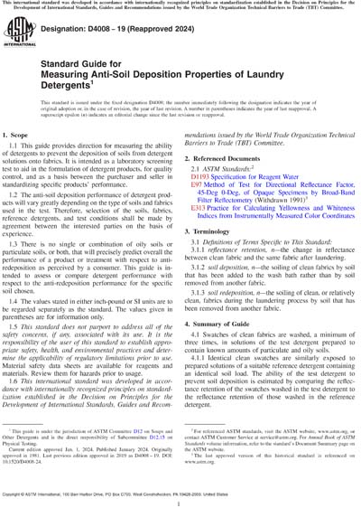 Standards PDF Cover Page