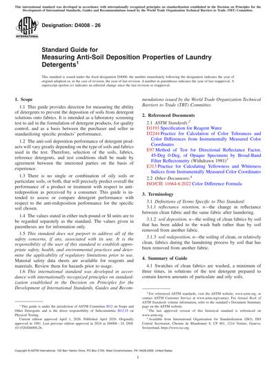 Standards PDF Cover Page