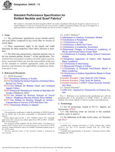 Standards PDF Cover Page