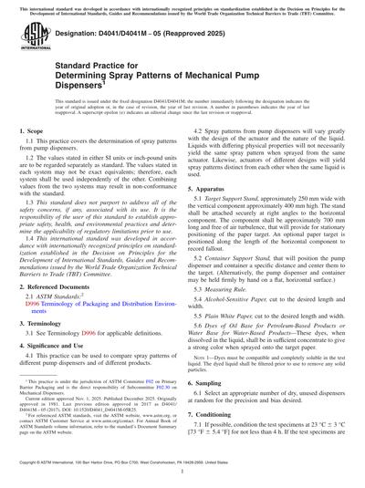 Standards PDF Cover Page