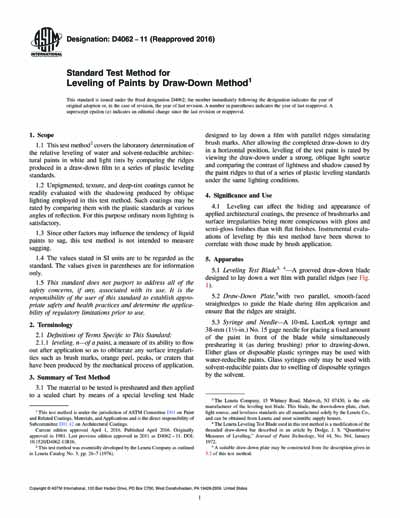 Standards PDF Cover Page